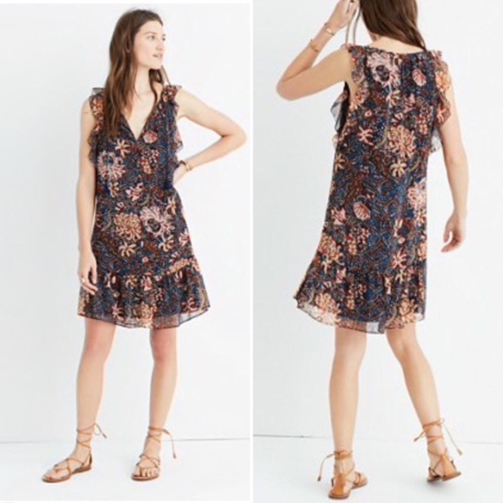 Madewell Lily Ruffle Dress